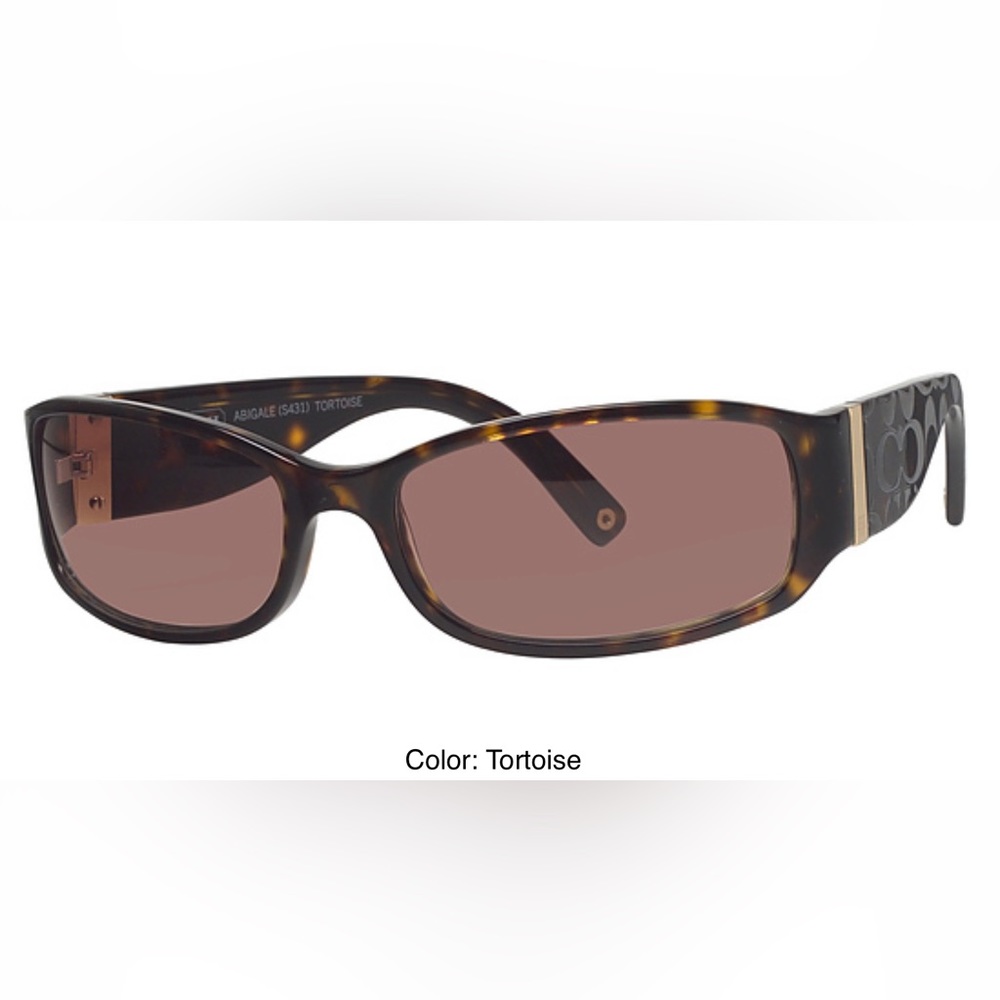 Vintage COACH “Abigale” (S431) sunglasses- BLACK